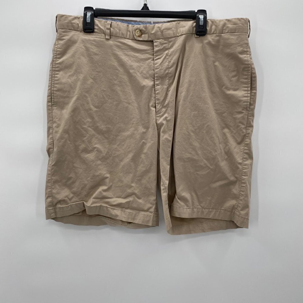 Peter Millar Khaki Shorts Old Waverly Embroidery Men's Size 38
